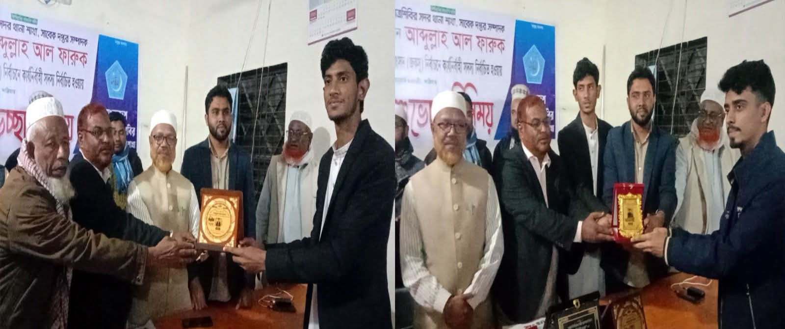 পীরগাছায় জকসু নির্বাচনে বিজয়ী দুই কৃতি শিক্ষার্থীকে সংবর্ধনা দিয়েছে ছাত্রশিবির