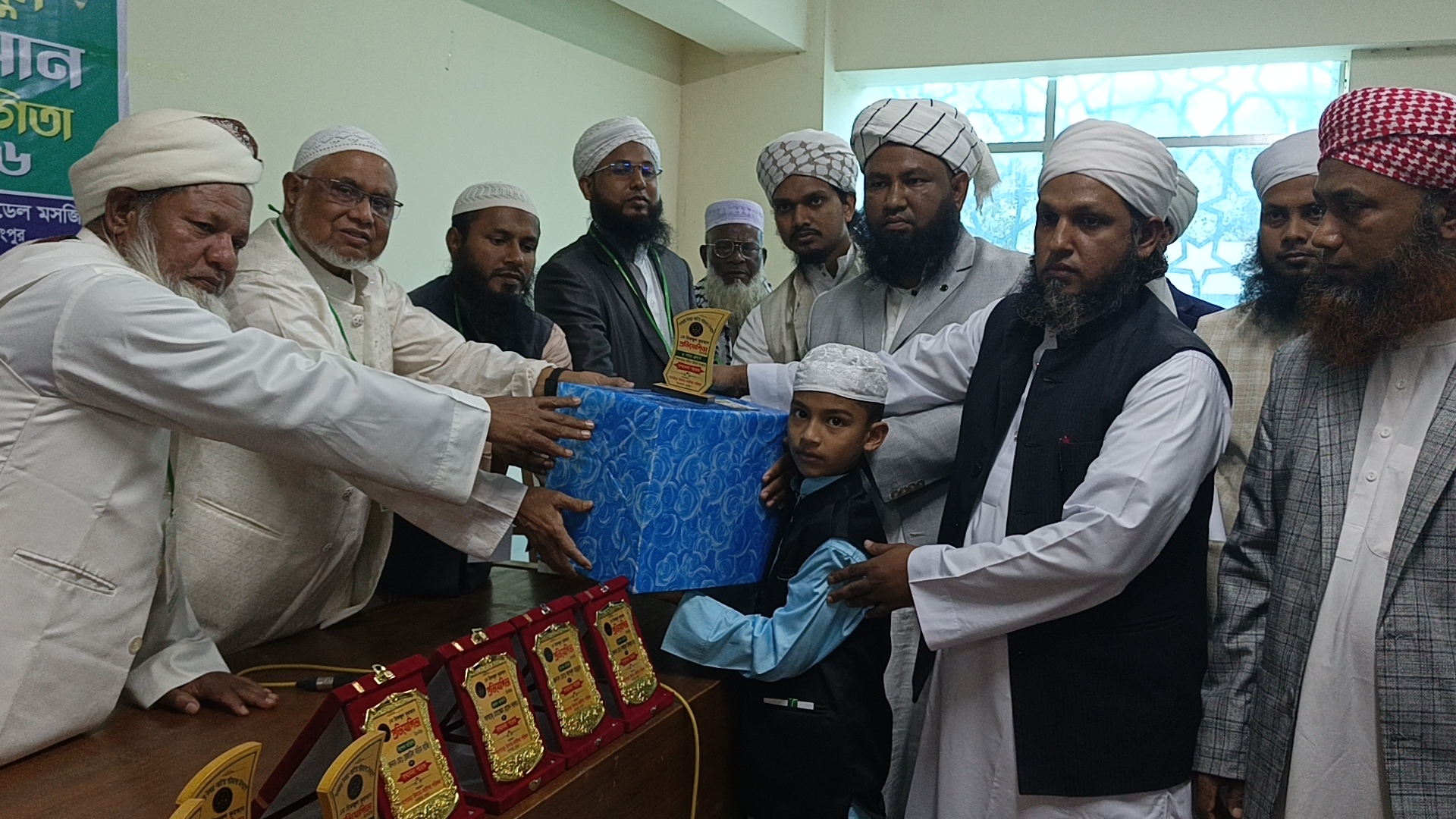 গংগাচড়া উলামা-আইম্মা পরিষদের উদ্যোগে হিফজুল কুরআন প্রতিযোগিতা অনুষ্ঠিত