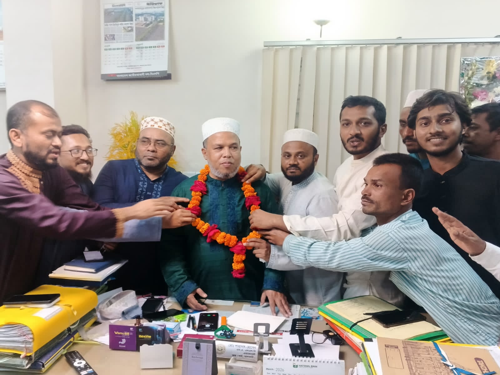 ঝালকাঠী জেলা পরিষদের প্রশাসক অ্যাডভোকেট মোঃ শাহাদাৎ হোসেন তৃণমূল বিএনপিতে উচ্ছ্বাস