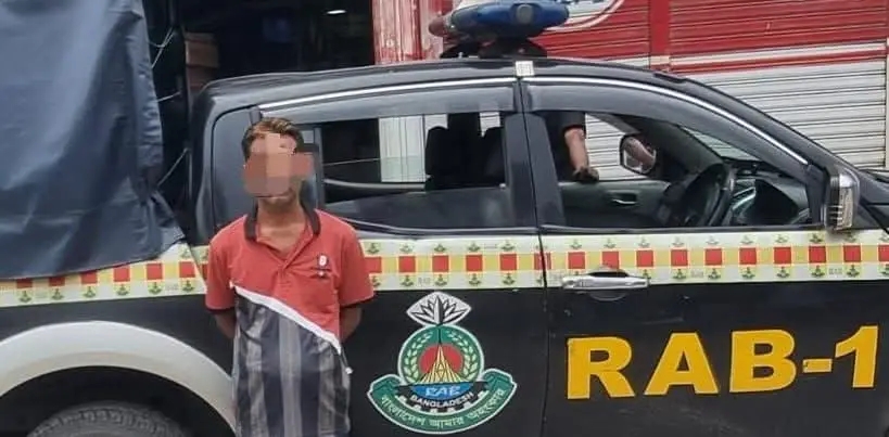 বগুড়ায় ধর্ষণ মামলার পলাতক আসামী রিপন