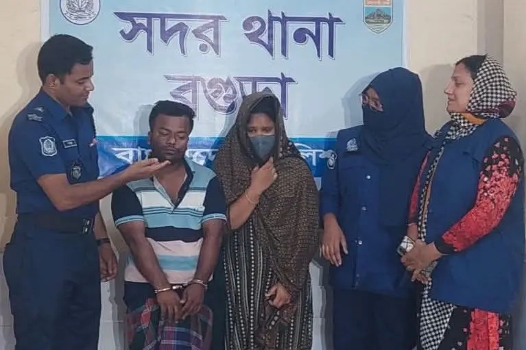 বগুড়ায় নবজাতক শিশু হ-ত্যা*র দায়ে পাষানী কলঙ্কিনী মা নিপা ও দুলাল গ্রেফতার