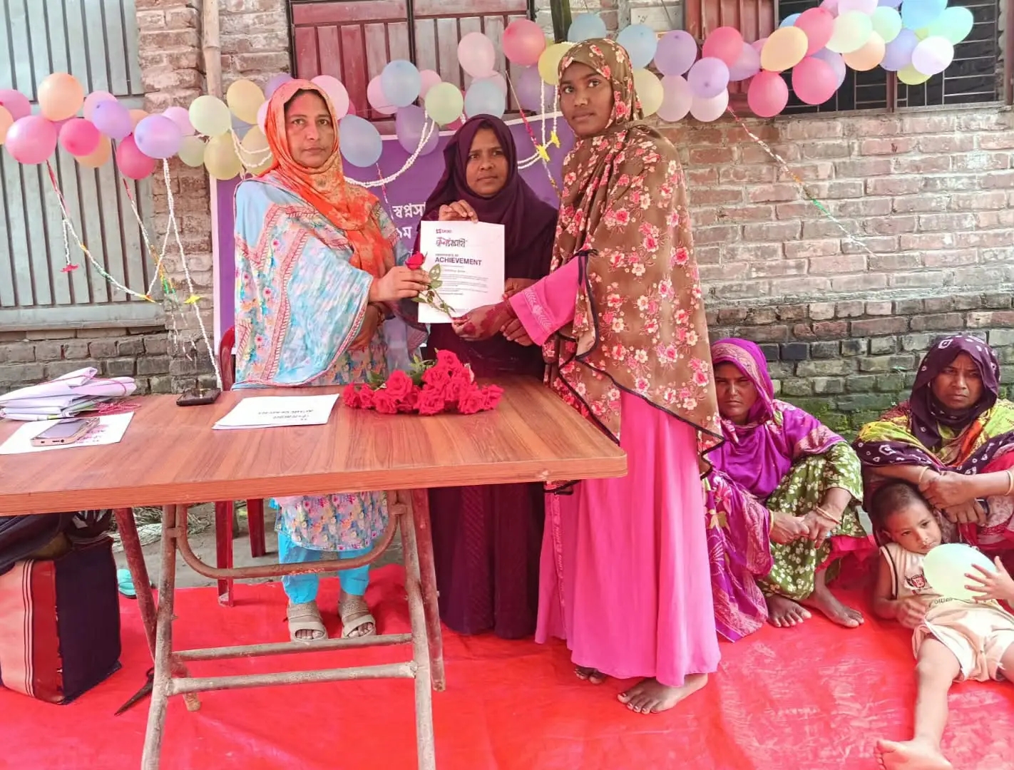 কাউনিয়া ‘স্বপ্নসারথি’ কিশোরীদের ১ম পর্বের সমাপনী ও সনদ বিতরণ