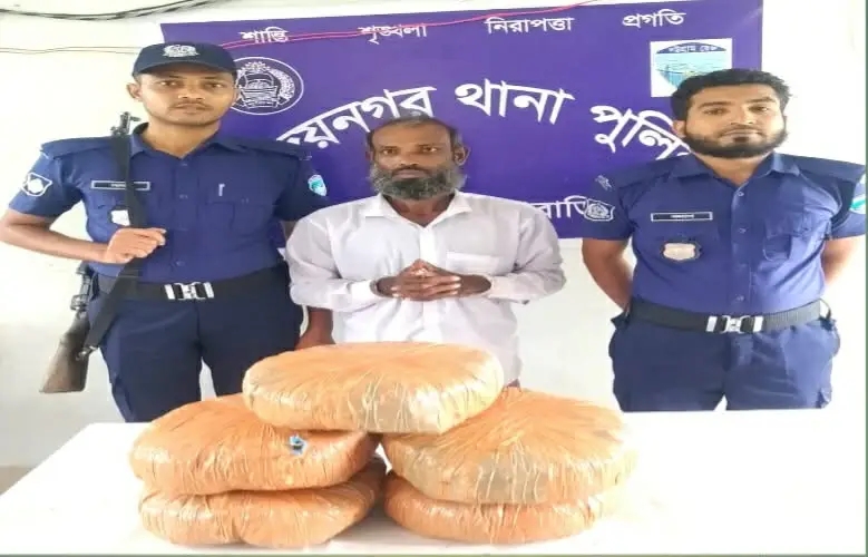 বিজয়নগর ১০ কেজি গাঁজা সহ মাদক চোরাকারবারি সাচ্চু গ্রেফতার!