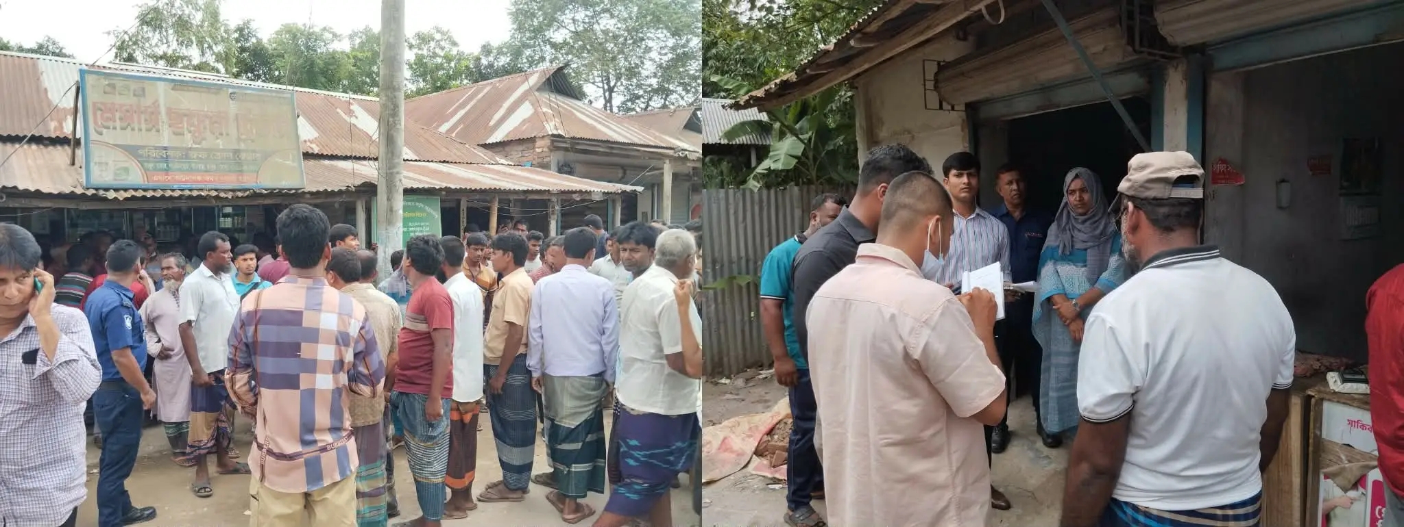 পীরগাছায় অবৈধ সার মজুদ ও বেশি দামে বিক্রয়ের অভিযোগে ব্যবসায়ীকে জরিমানা ও কারাদণ্ড