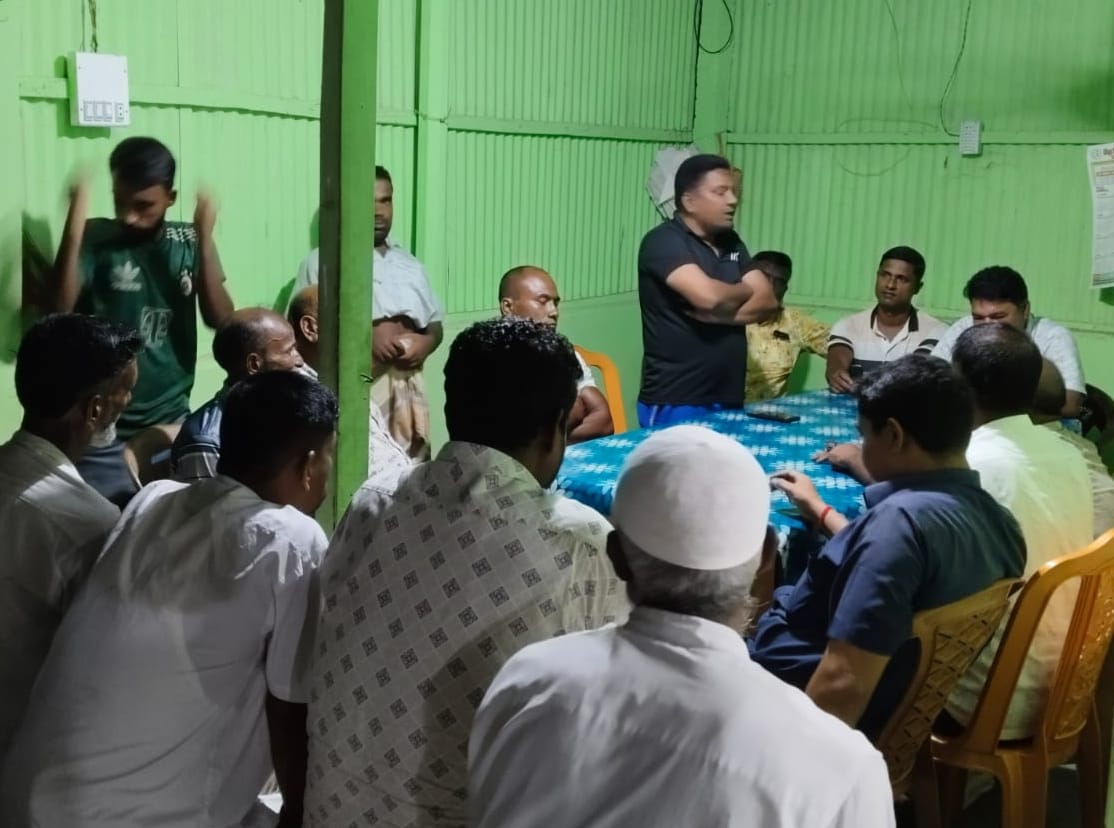 নাগেশ্বরীতে “কমিউনিটি পুলিশিং কমিটি” র সভাপতি মিলন সম্পাদক রনজু