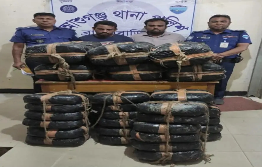 ব্রাহ্মণবাড়িয়ায় প্রাইভেটকারে ১৪০ কেজি গাঁজা সহ নরসিংদী জেলার, আলমগীর ও সজিব গ্রেফতার!